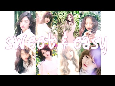 how lovelyz would sing 'sweet & easy' by the wonder girls