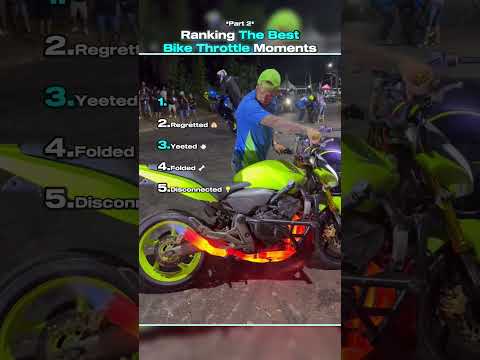 Ranking The Best Bike Throttle Moments🏍️