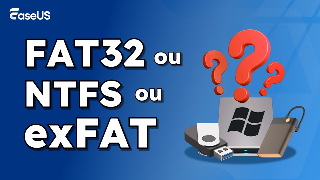 convertissez FAT32 en NTFS sans perte de donnees