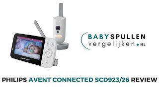Philips Avent Connected SCD923/26 babyfoon review nederlands