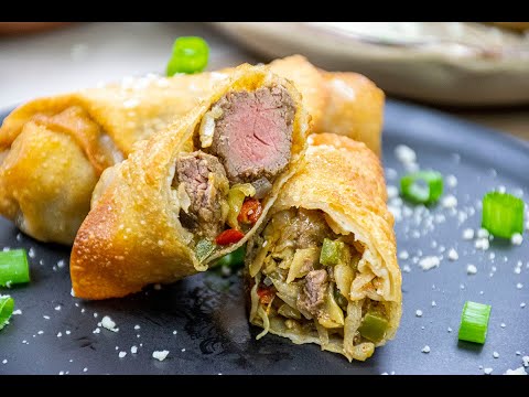How to Make the BEST Southwest Egg Rolls Recipe (with Bison!) | Great Range Bison