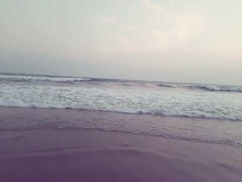 beach dairies....perupalem beach west godavari AP ..... evening sunset 🌥 waves 🌊