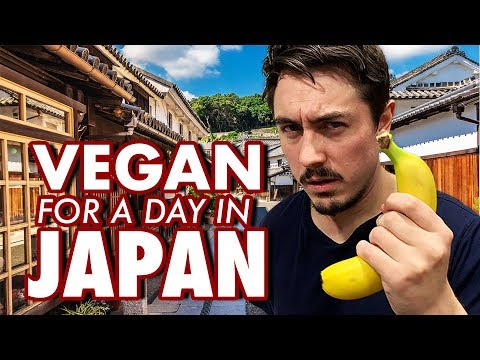 日本で一日ビーガンになってみた (I Tried Being Vegan in Japan for a Day)