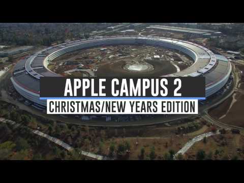 Apple Campus 2 Construction Progress Highlighted in New Holiday Update