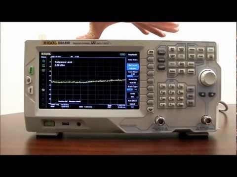 Rigol DSA815 1.5GHz Spectrum Analyser Without Tracking Generator