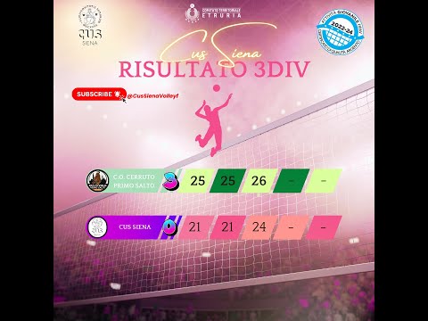 Terza Divisione Girone D Fipav Etruria