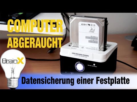 PC Abgeraucht - Festplatte sichern Datensicherung