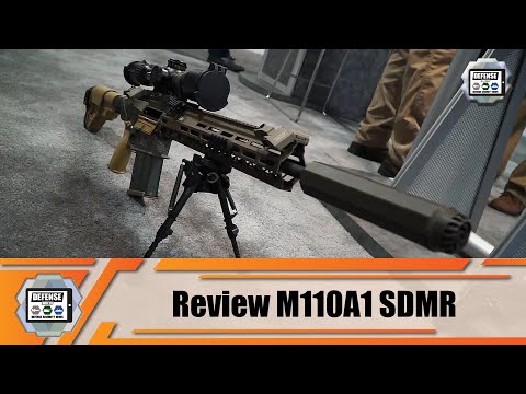 M110A1 SDMR technical review and analysis H&K Squad Designated Marksman Rifle for US Army