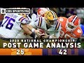 National Championship '20 Post Game Analysis: LSU unseats Clemson in historic season | CBS Sports HQ