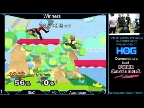 HoG 3/24 - Slox (Sheik) vs Awsmsean (Marth/Fox) [Winners]