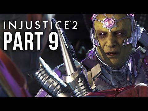 INJUSTICE 2 STORY MODE Gameplay Walkthrough Part 9 - Chapter 11 - BATMAN & SUPERMAN vs BRAINIAC