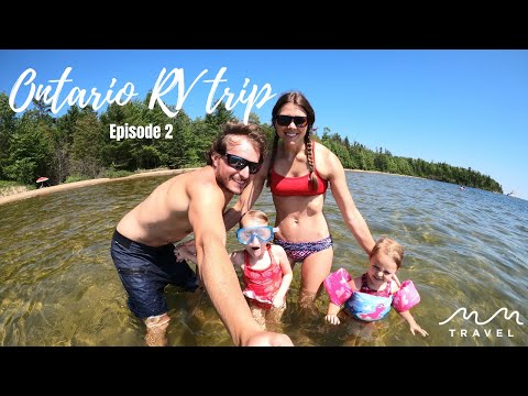 Ontario RV Trip - Canada Day on the Road