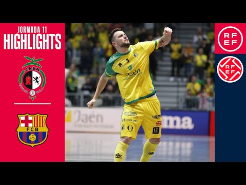 Resumen #PrimeraDivisiónFS | Jaén Paraíso Interior 9-4 Barça | Jornada 11