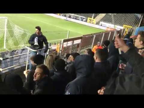 Sfeer Charleroi - KAA Gent (1/8 finale Croky Cup)