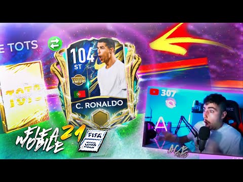 Fifa 21 Mobile #548 | (I CAN'T BELIEVE IT) I FIND CRISTIANO RONALDO 104 UTOTS IN A PACK!!! ABSURD