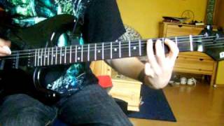 Cradle of Filth - I am the Thorn (guitar cover)
