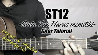 Download lagu (Gitar Tutorial) ST12 - Cinta Tak Harus Memiliki |Mudah & Cepat dimengerti untuk pemula mp3