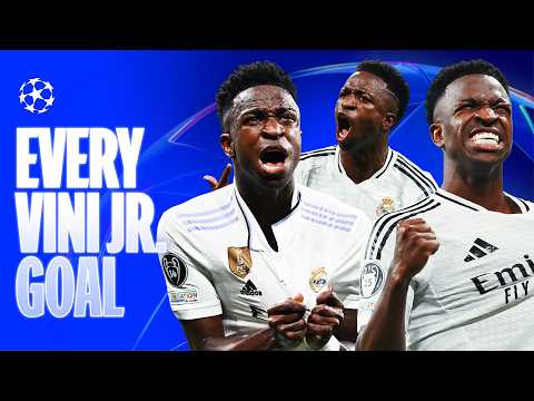 EVERY Vinícius Júnior Champions League Goal