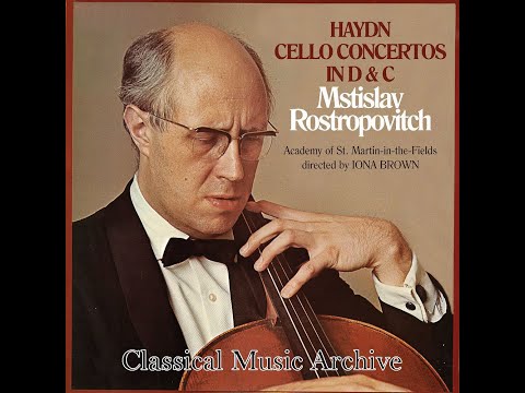 Haydn: Cello Concertos Nos 1 & 2 by Mstislav Rostropovich - 6 Tracks