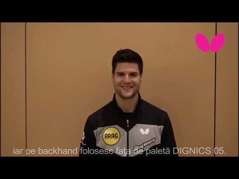 Butterfly Table Tennis | Cu ce paleta joaca Dimitrij Ovtcharov