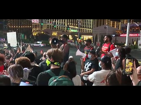 Protest in Las Vegas Day 2 after Breonna Taylor decision