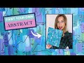 Simple Abstract Painting Tutorial 15 Minutes Sip And Paint