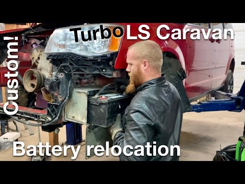 Making a custom battery box - turbo LS Caravan build