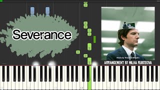 Severance Soundtrack - Main Titles | Synthesia | Piano Tutorial