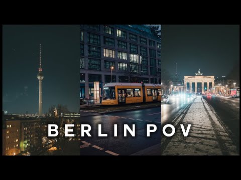 Berlin Night Street Photography POV : Night One | Sony A7III