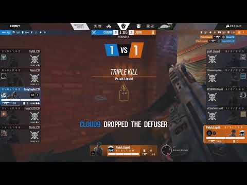 Clutch/4K insano do Paluh no Six Invitational - Melhores Momentos Rainbow Six Siege