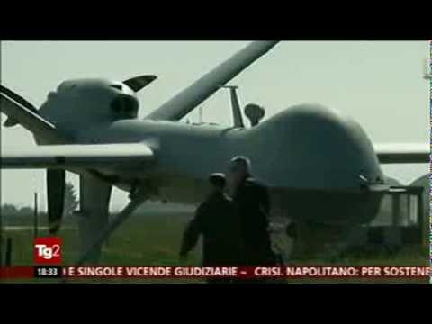 'Mare Nostrum': impiego dei Predator (TG2 del 30.10.2013)