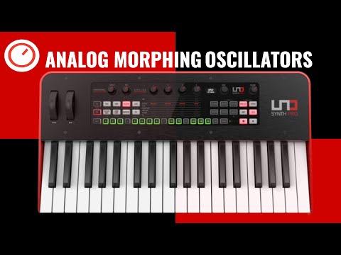 IK Multimedia UNO SYNTH PRO Focus: Morphing Analog Oscillators