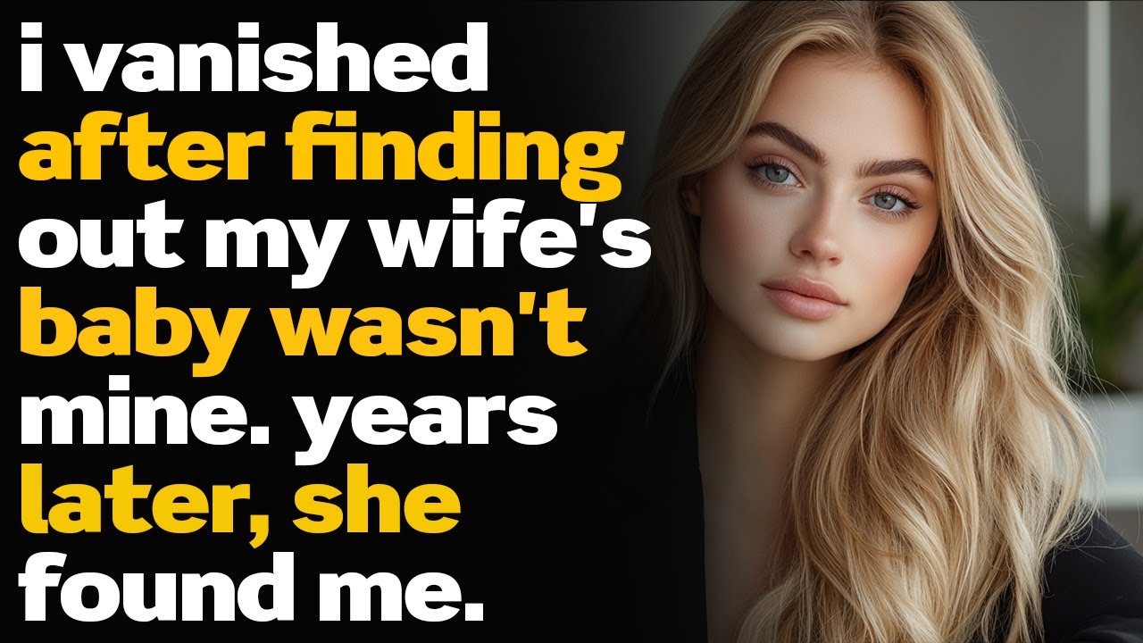 I DISAPPEARED AFTER LEARNING THAT MY WIFE'S CHILD WAS NOT MINE, BUT YEARS LATER SHE FOUND ME.