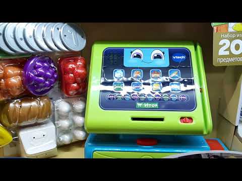 фото интерактивная касса vtech русский язык как новая 0