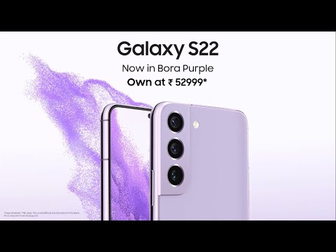 Galaxy S22 - Now available in Bora Purple | Samsung