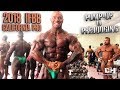 2018 IFBB CALIFORNIA PRO | DUSTY HANSHAW PUMP-UP and PREJUDGING