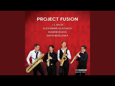Saxophone Quartet in B-Flat Major, Op. 109: III. Finale