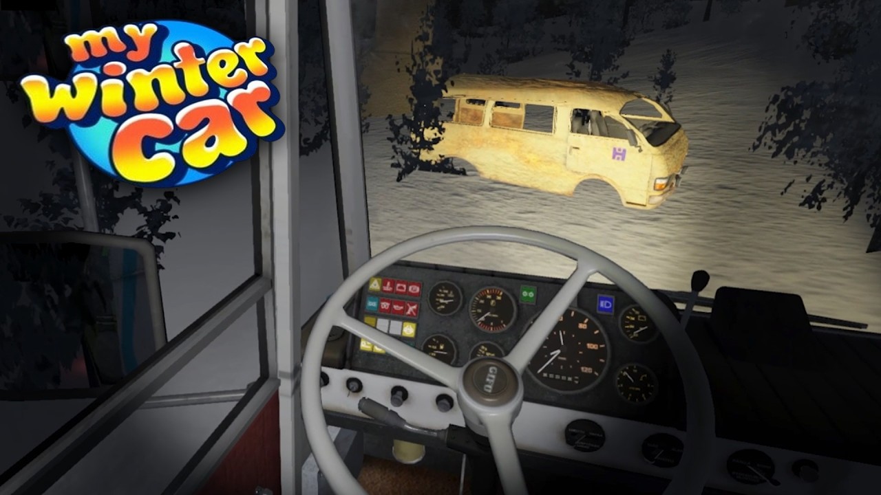 Atolei o CAMINHÃO buscando SUCATAS! - My Winter Car #51