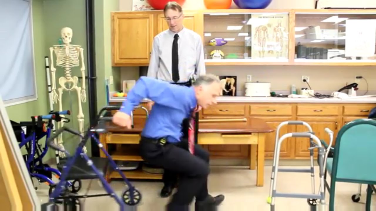 How to Stop Grandma from Falling. Fall Prevention Techniques. - YouTube