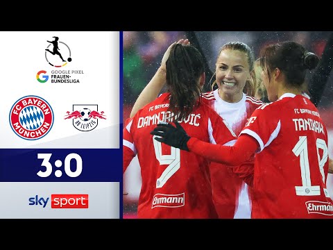 Sieg im Schnee-Chaos! | FC Bayern München - RB Leipzig | Highlights - Frauen-Bundesliga 2025/26