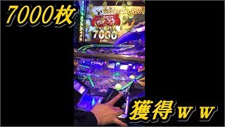 【メダルゲーム】モンハンメダルゲームで一撃7000枚獲得が気持ち過ぎたｗｗ【放送事故】