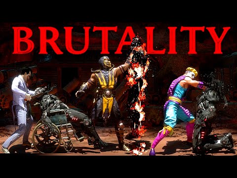 Mortal Kombat 11 All Brutalities - YouTube