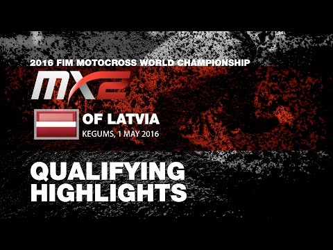 MX2 Qualifying Race Highlights MXGP of Latvia 2016