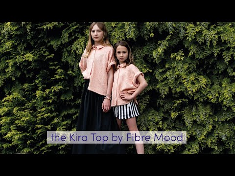 Kira Blouse Sewing Pattern video