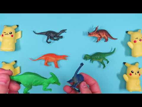 Jurassic World Dinosaur Disappeared! Find Dinosaur In Jungle - T-Rex, Triceratops