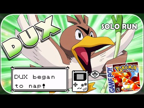 DUX Only Pokemon RED! - Unruly Farfetch'd Solo