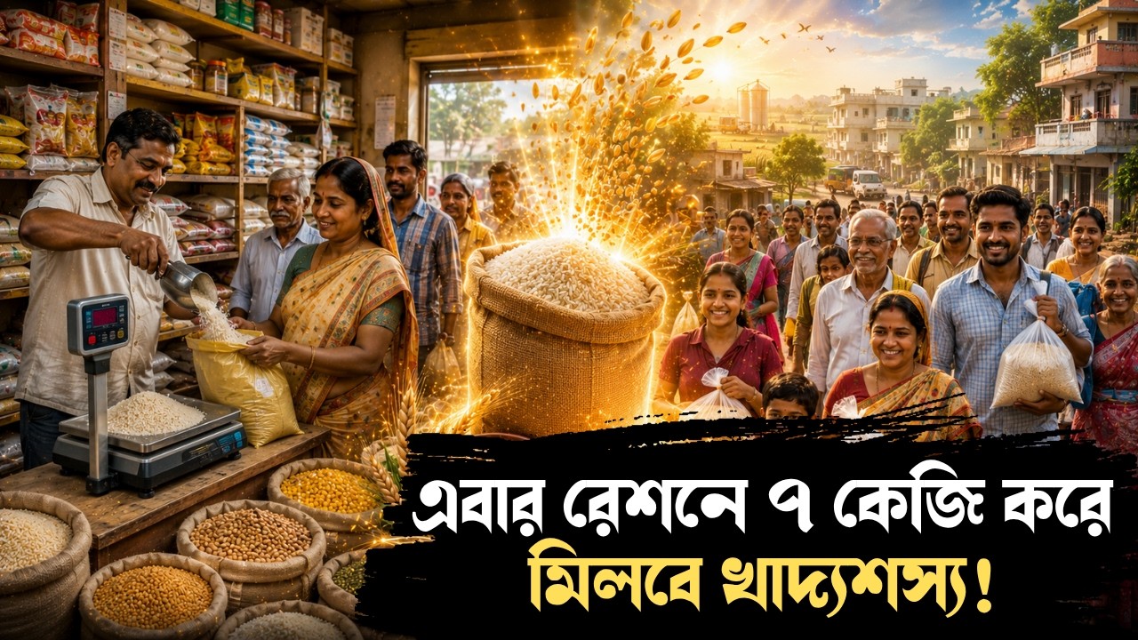 রেশন ব্যবস্থায় বড়সড় পরিবর্তন, প্রত্যেকে পাবেন ৭ কেজি করে খাদ্যশস্য! | New Ration Rules | India