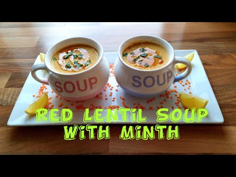 Turkish Red Lentil Soup | Delicious Recipe | Vegetable Soup