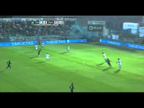 Lo que se perdió Figueroa. Temperley 0 - San Martín (SJ) 0. Fecha 11. Primera División 2015. FPT.