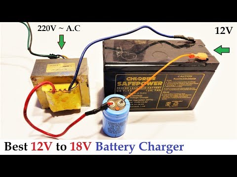 12 Volt DC Power Supply from 220 Volt Induction Motor 220v AC to 12v DC